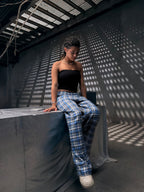Plaid Pj pants