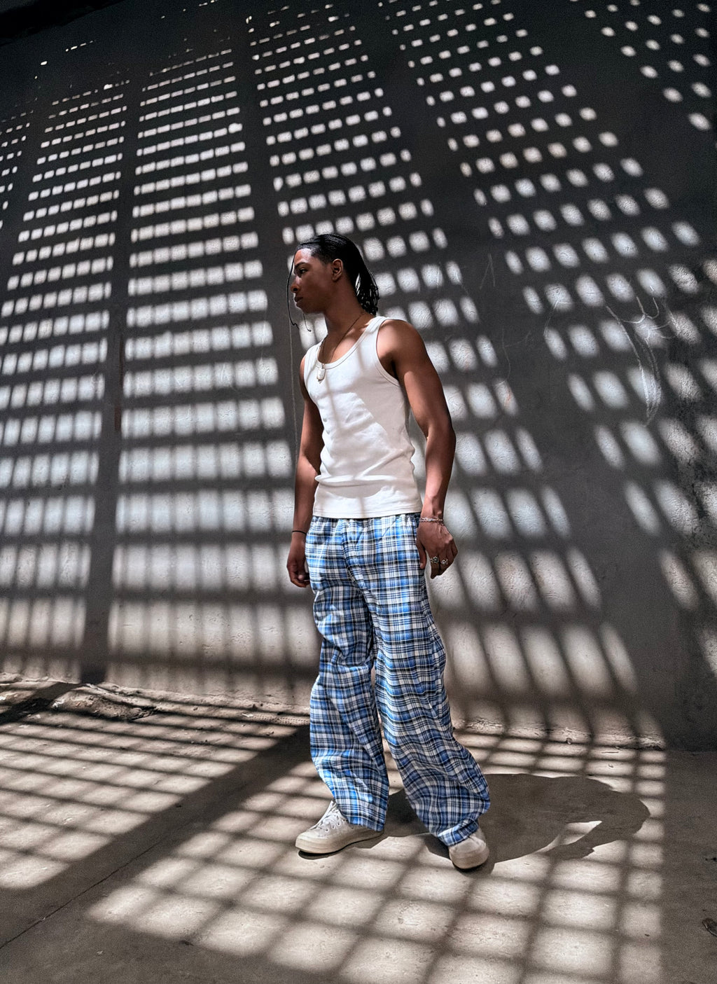 Plaid Pj pants