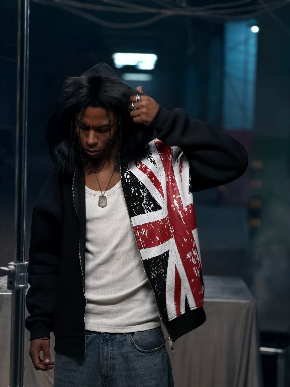 Phantom Zipper Hoodie