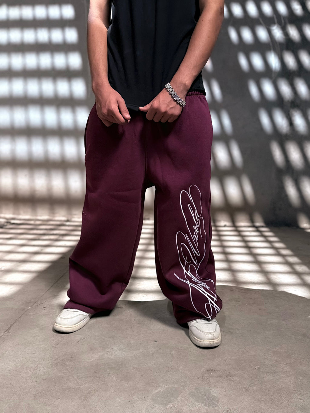 Signature Burgundy Sweatpants