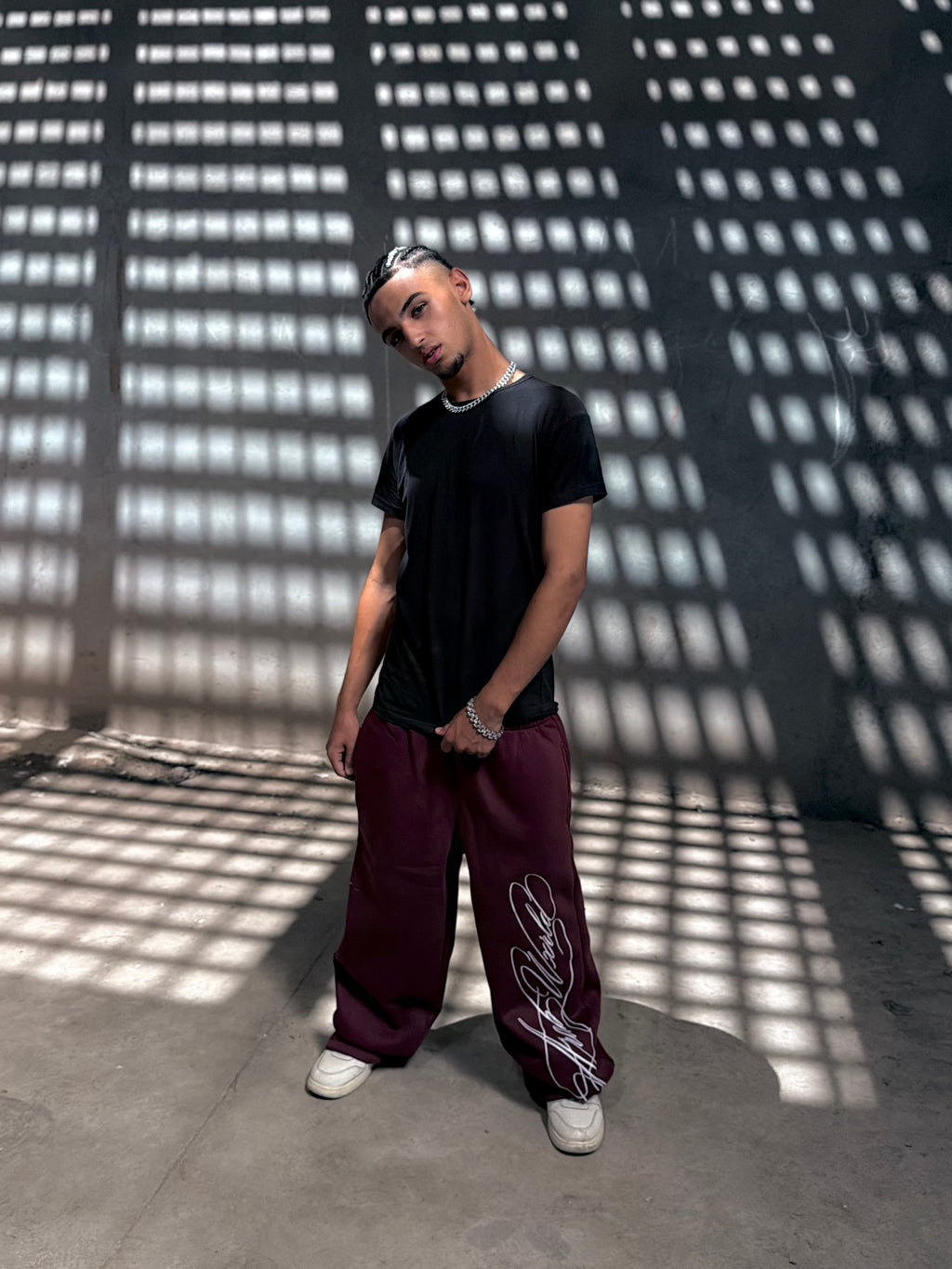 Signature Burgundy Sweatpants
