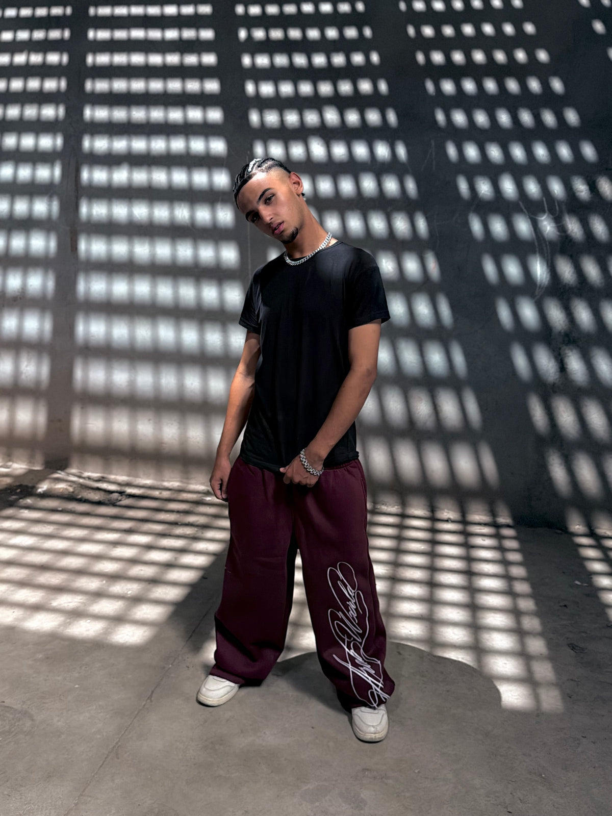 Signature Burgundy Sweatpants