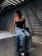 Plaid Pj pants