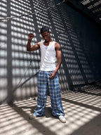 Plaid Pj pants