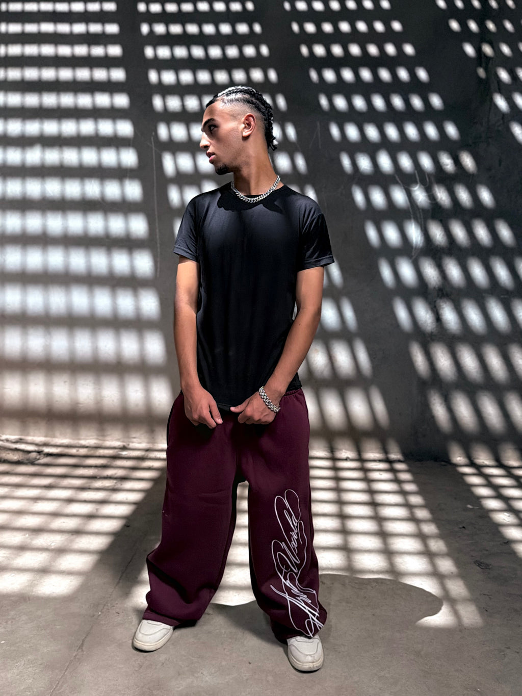 Signature Burgundy Sweatpants