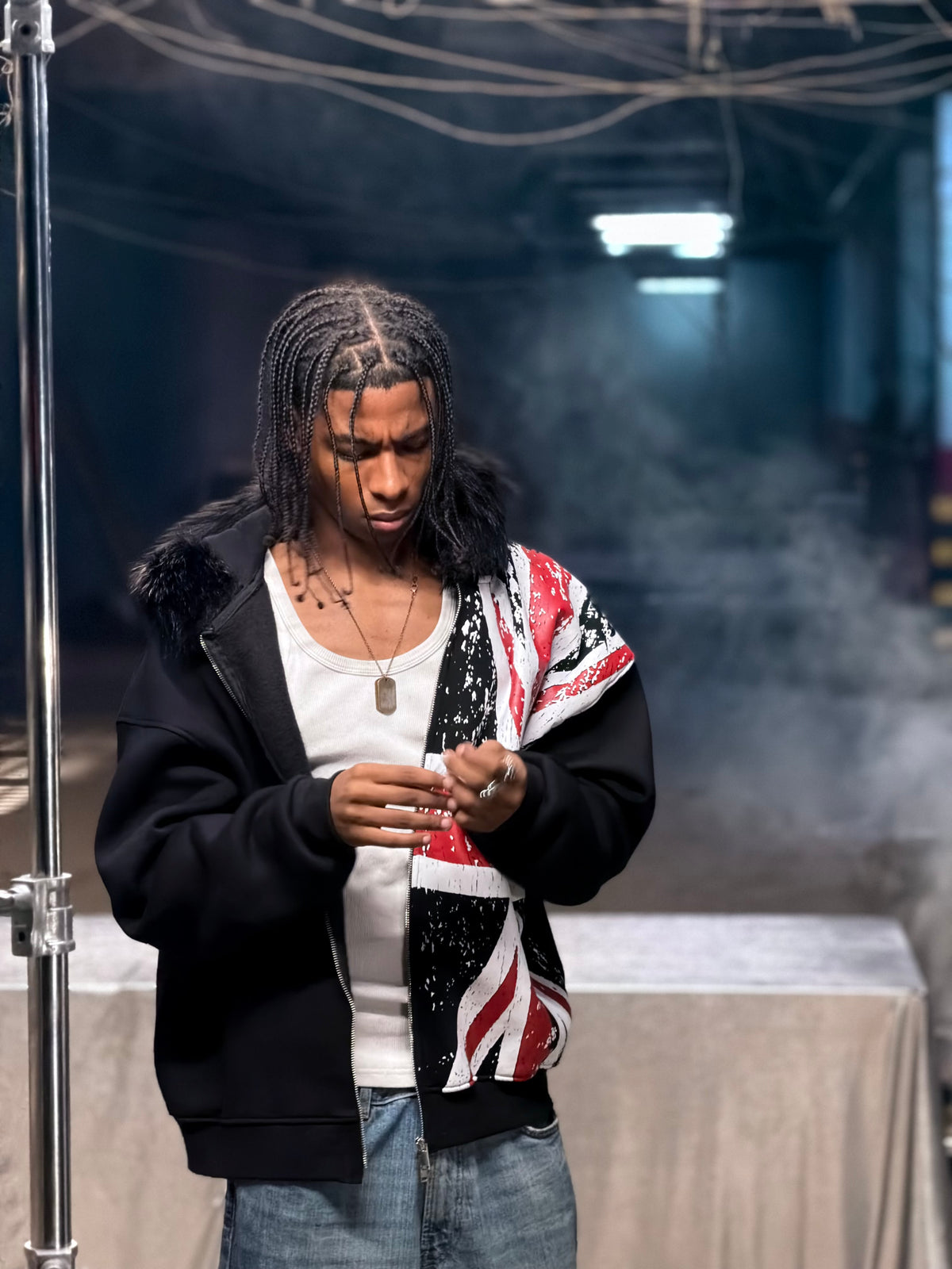 Phantom Zipper Hoodie